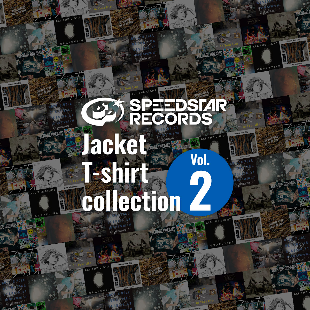 SPEEDSTAR RECORDS Jacket T-shirt collection Vol.2 | SPECIAL SITE