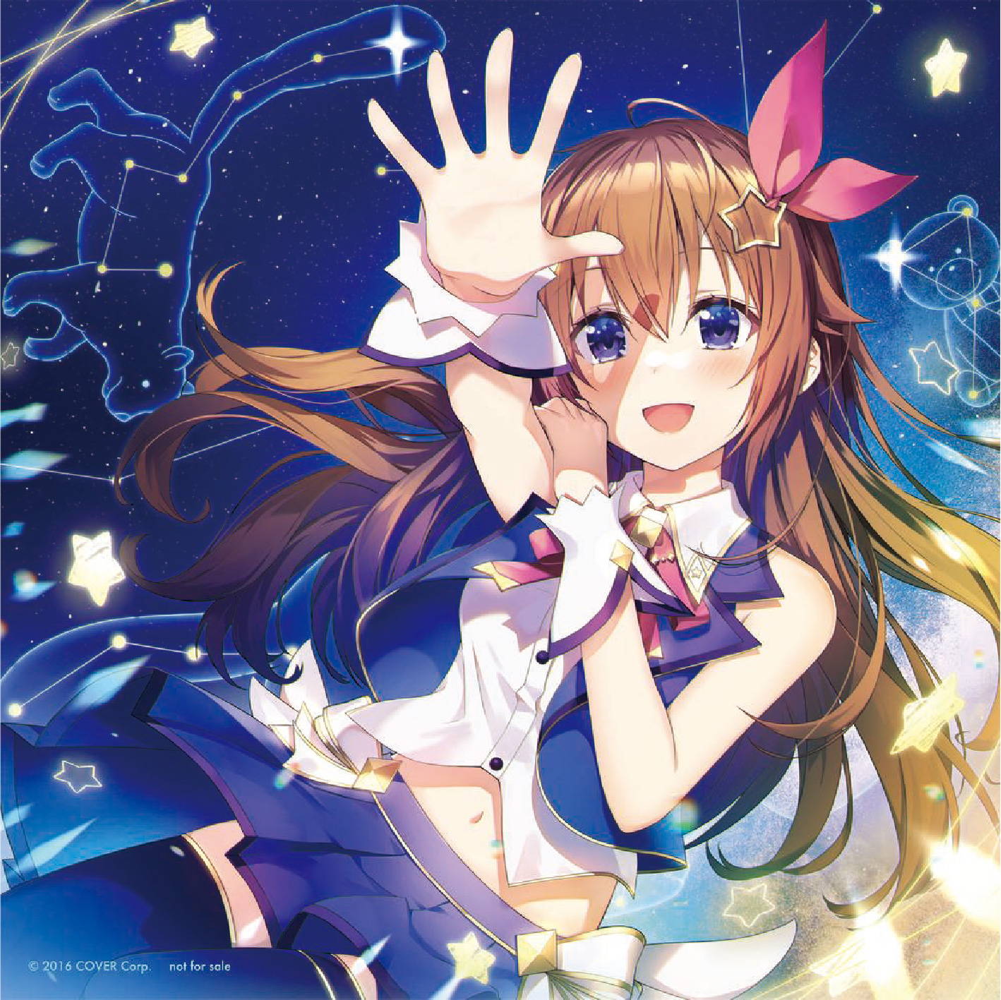 ときのそら 割り込む 直筆サインCD&アクリルパネルセット