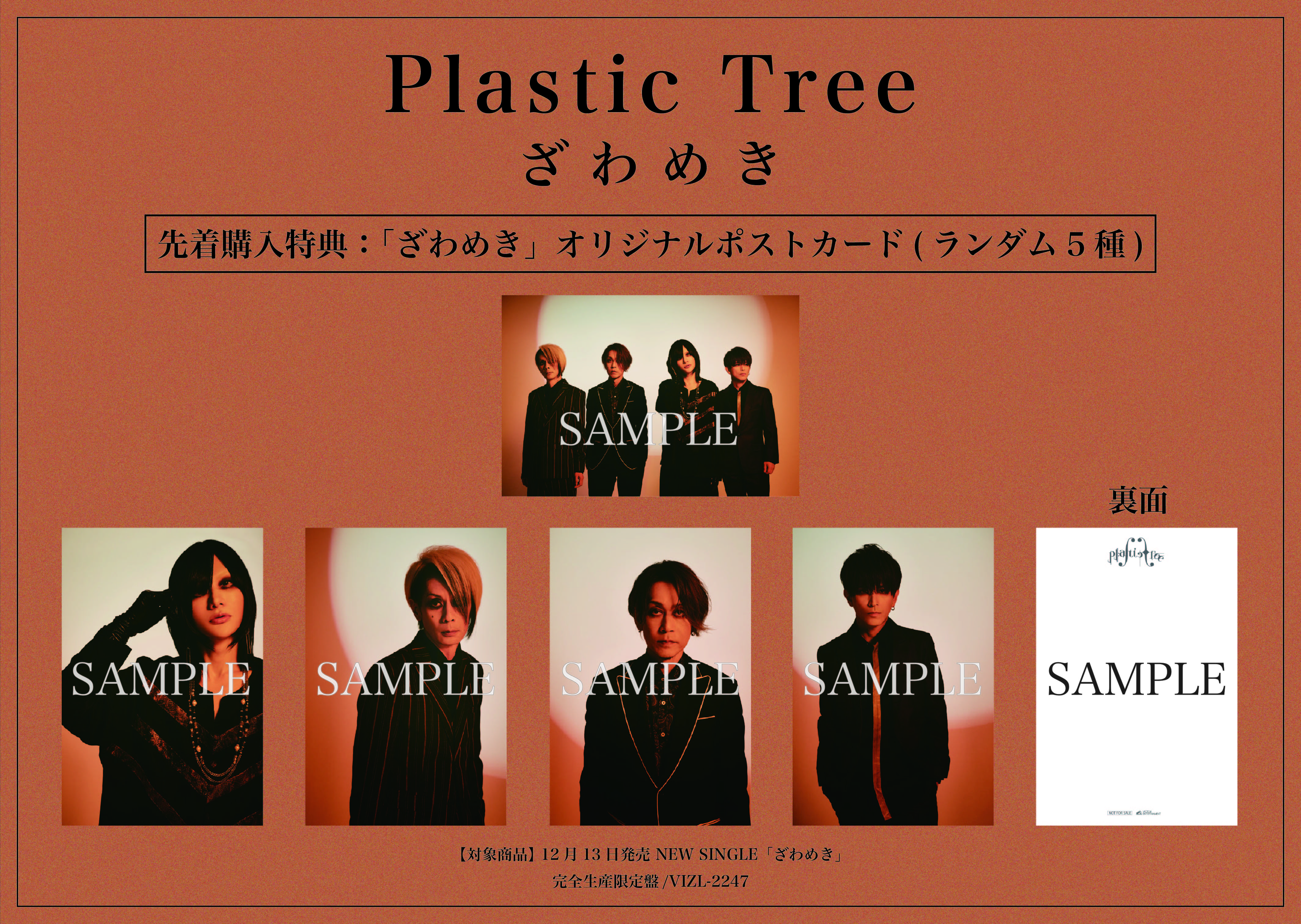 ざわめき | 完全生産限定盤 | CD(シングル) | Plastic Tree | VICTOR 